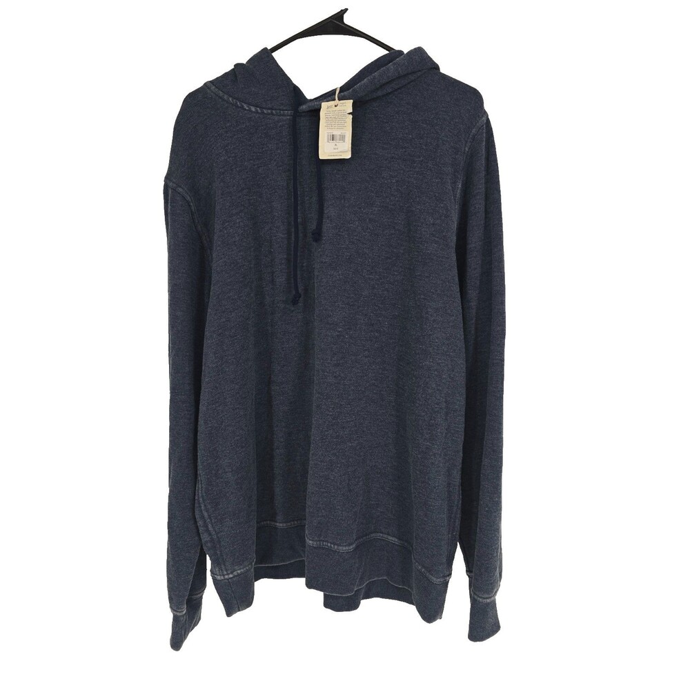 Lucky Brand Venice Burnout Size XL Mens Hoodie Pullover Blue NWT